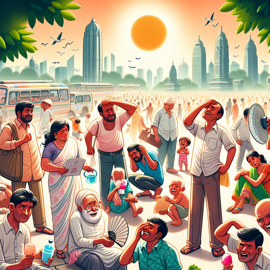 भीषण गर्मी का कहर जारी! आज हीट वेव का रेड अलर्ट जारी है।
