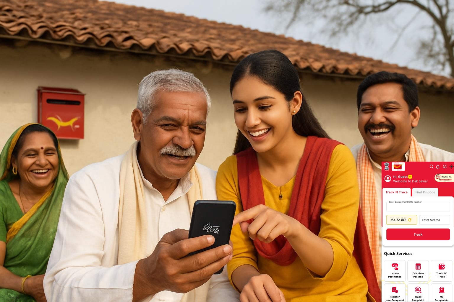 अब पोस्ट ऑफिस आपके फोन में - भारत पोस्ट ने लॉन्च किया नया Dak Sewa 2.0 App